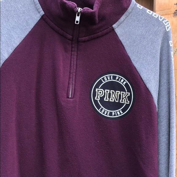Victoria’s Secret PINK Half Zip Sweater - Picture 2 of 5